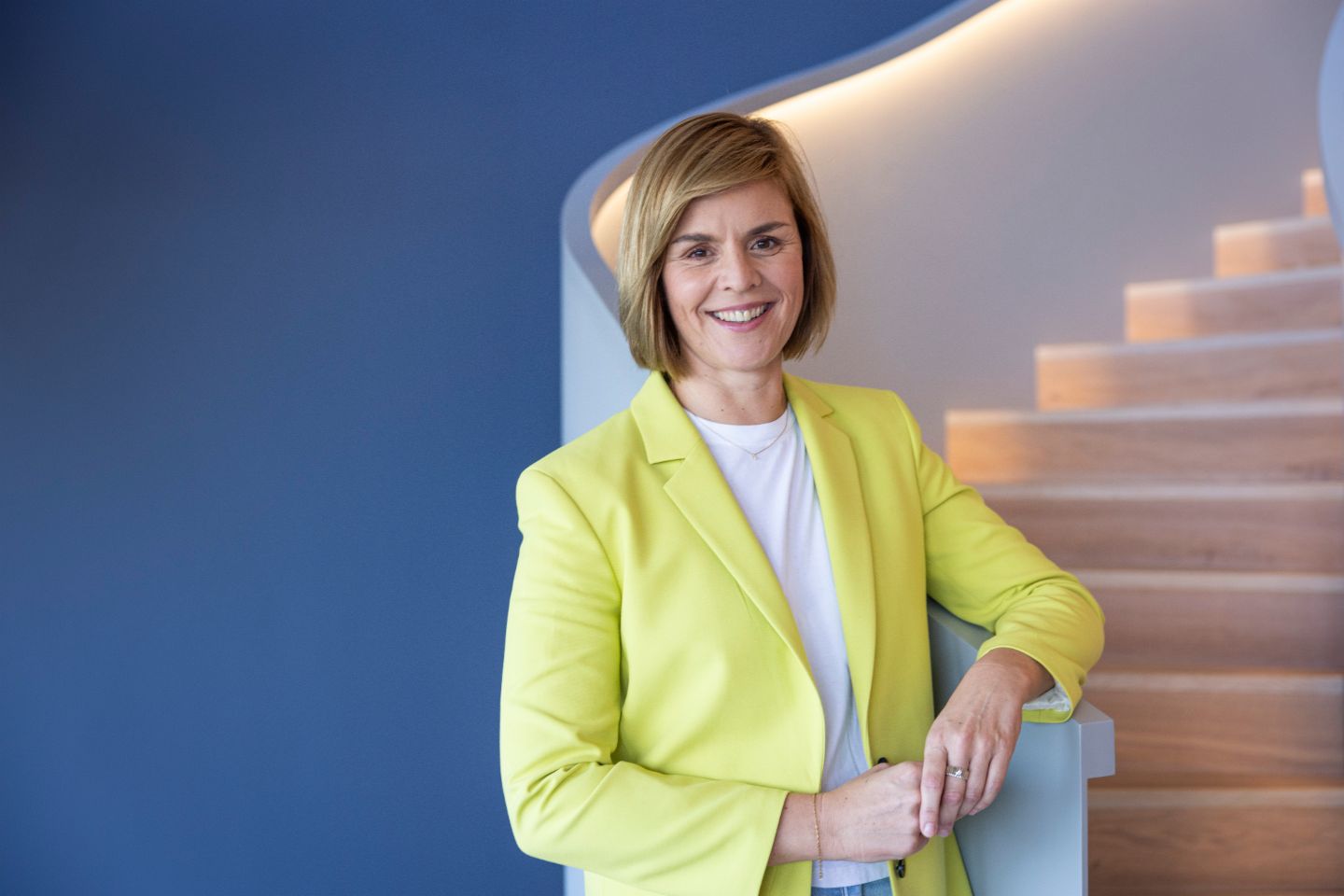 Portrait de la Dr Eva Griewel, CFO du Groupe EOS