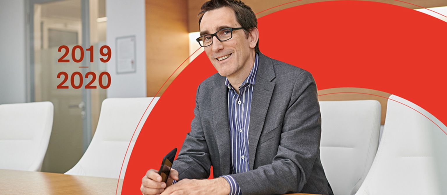 Rapport annuel 2019/20 : Andreas Witzig, directeur général du groupe EOS et responsable Europe de l’Ouest et Amérique du Nord