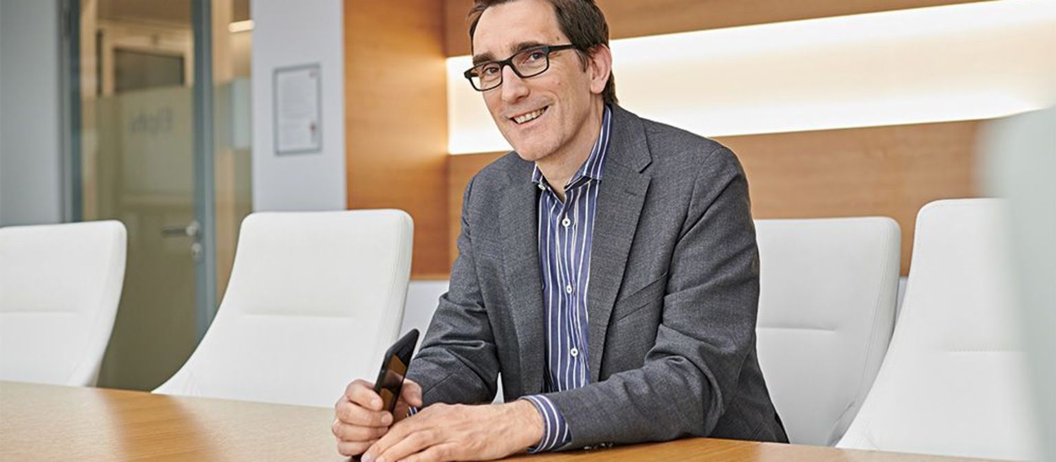 High investments: Dr Andreas Witzig, Member of the EOS Group’s Board of Directors and responsible for the Western European and North American regions.