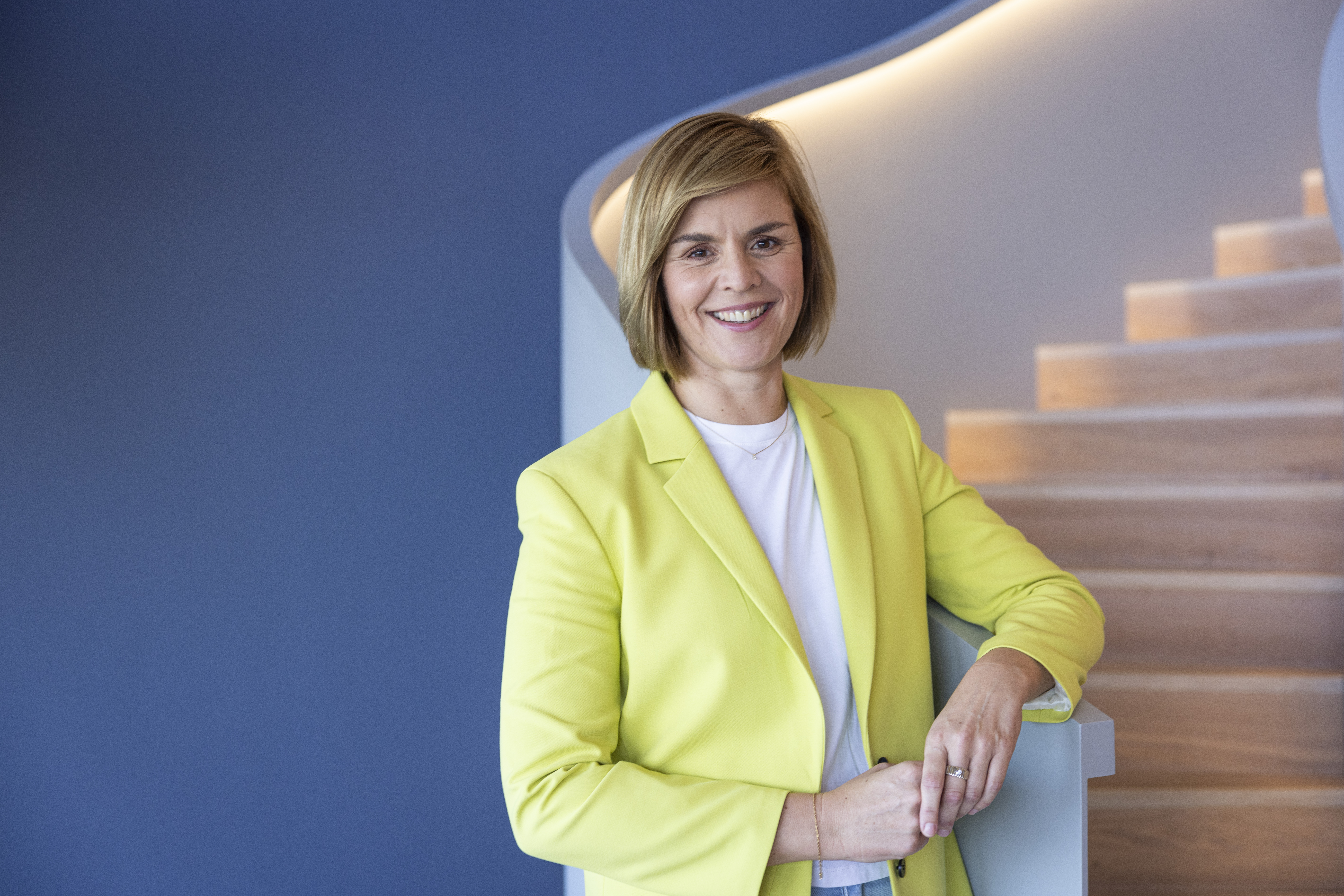 Portrait de la Dr Eva Griewel, CFO du Groupe EOS