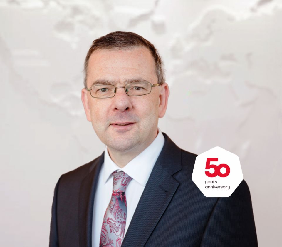 Portret van Claus Wieland, Hoofd van Risk Management, EOS Holding 